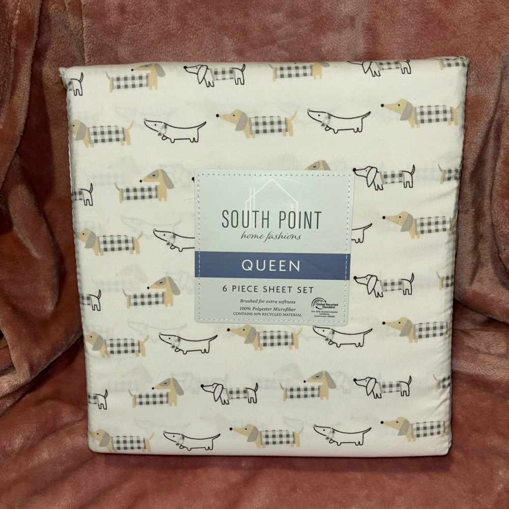 Dachshund Queen Bed Set